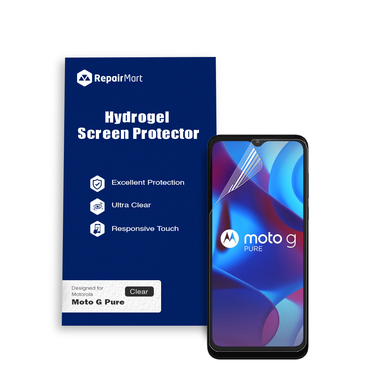 Motorola Moto G Pure Compatible Premium Hydrogel Screen Protector With Full Coverage Ultra HD